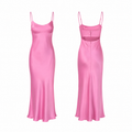 Long Satin Dress